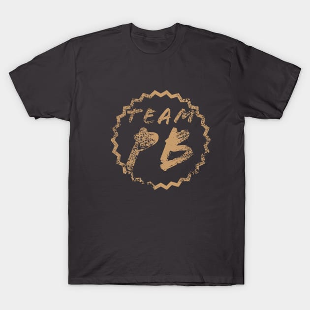 Team PB - Peanut Butter T-Shirt by Commykaze